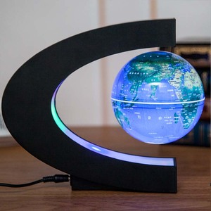 磁悬浮地球仪自转发光欧式办公室桌面客厅摆件创意商务礼品