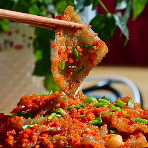 红苕皮蕨粑贵州重庆四川土特产农家自制手工红薯粉特色小吃下饭菜