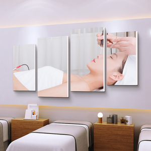 美容院挂画轻奢皮肤管理工作室墙面壁画养生馆美女宣传海报装饰画