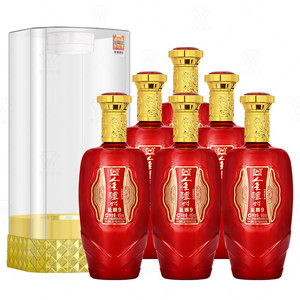 泸州老窖金泸州礼顺9优级浓香白酒42度450ml*6瓶整箱装