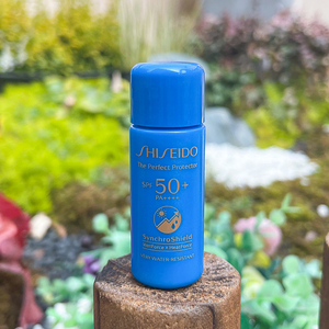 资生堂蓝胖子防晒霜7ml小样新艳阳夏臻效水动力防护乳液防紫外线