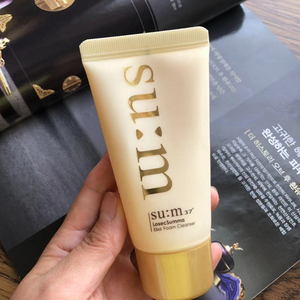 韩国直邮苏秘sum37呼吸黄金罗马洗面奶60ml苏玛鱼子酱泡沫洁面乳