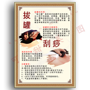 按摩推拿图片宣传画