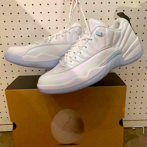 rainbow air jordan 12 low aj12 复活节彩蛋 白蓝 db0733-190
