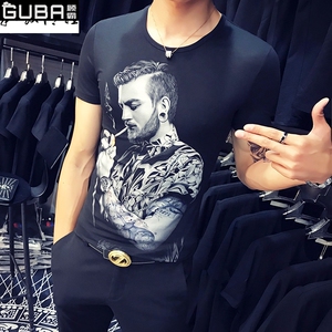 混混衣服男霸气流氓大哥古惑仔老大休修身体协t血下天瘦人穿搭