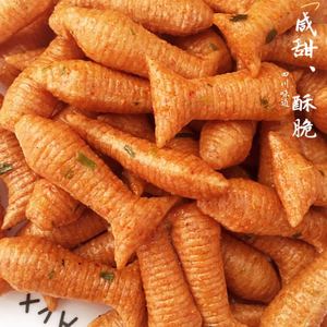 小鱼qq脆四川特产咸甜酥脆香辣下酒零食散装休闲小吃童年怀旧食品