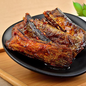 零食小吃香辣味鱼尾