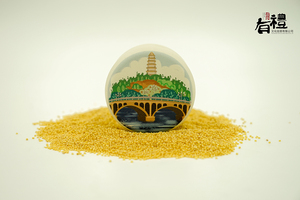 【延安有礼】文创中国风彩绘音乐盒延安旅游纪念品音乐盒