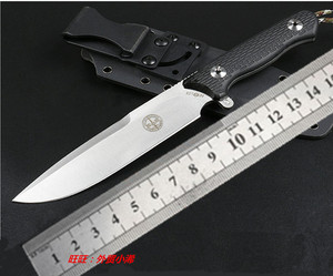 mk4波尔直刀户外工具刀德国进口niolox钢一体龙骨野餐刀礼品收藏