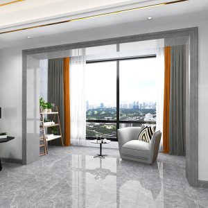 人造通体大理石门套包边阳台垭口窗台收边背景墙边框条石材门套线