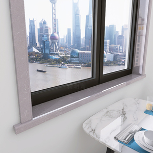 极简大理石加厚窗台板窗套包边垭口门套门框飘窗台面人造岗石收边