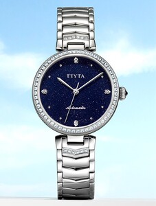 直发fiyta飞亚达心弦系列la869011.wlwh真钻手链自动机械女表