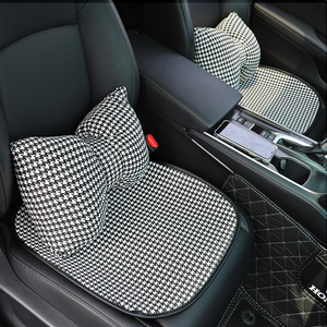 汽车头枕护颈枕靠枕夏季通用坐垫可爱女车载靠垫座椅车内装饰用品