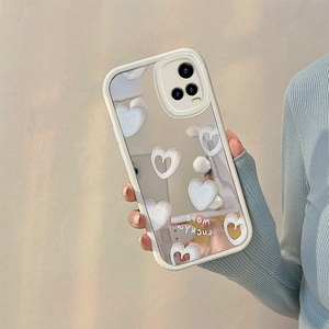 适用于vivoy75手机壳viv0y75a花朵vlv055i保护套.