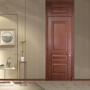 孟氏兄弟木门卧室门室内门烤漆实木门中式套装门平开复合房门3002