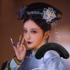清朝嫔妃等级头饰图图片