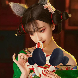 古装假发发包白蛇缘起宝青坊主狐狸同款假发发包cos狐妖造型假发