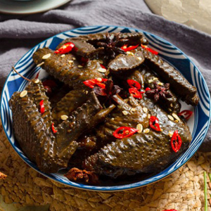 泰和原种白凤村乌骨鸡翅手撕卤味休闲零食小吃香辣味烧烤江西特产