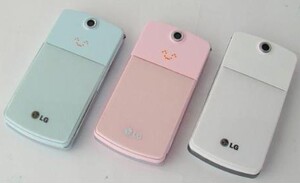 lg kf350经典翻盖冰淇淋手机大字体大声音老人学生备用二手手机