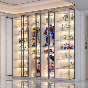 手办模型亚克力玩具积木陈列架家用透明收纳展柜子蔻丝旗舰店630