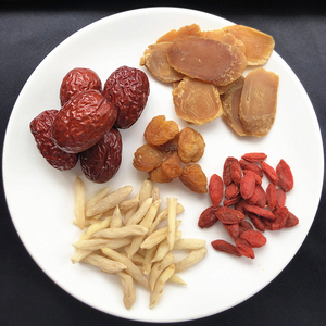 5包红参黄芪当归西洋参枸杞红枣桂圆女人暖宫养生茶煮水煲汤料包