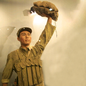 仿真人硅胶蜡像 1:1全身 厂家直销蜡像馆民俗革命烈士纪念馆人物