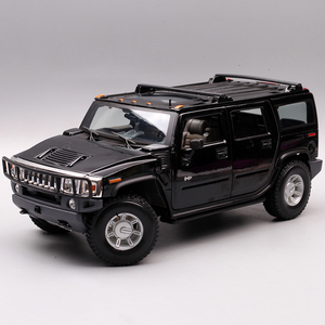 美驰图 1:18 悍马h2民用版suv合金汽车模型礼物摆件