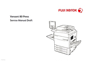 富士 施乐 v80 彩色复印机 英文维修手册