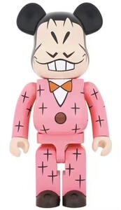 【硬核预定】bearbrick 楳图一雄美术展 丑男 马修 积木熊