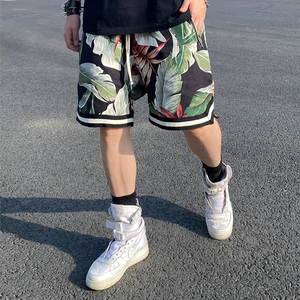 mkszy 第五季fog夏威夷花卉沙滩短裤五分裤男 jerry同款高街短裤