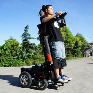 英国PG威之群电动可站立轮椅电动升降后躺抬腿老年残疾人代步车