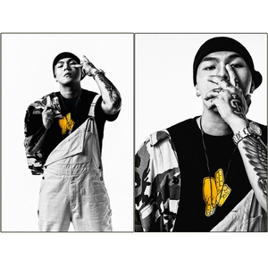 c-block 以下犯上t恤功夫胖 刘聪key.l大傻同款中国新说唱sup tee