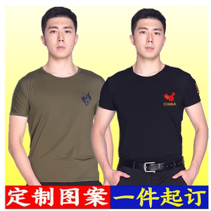 陆军迷体能训练服纯棉短袖t恤半袖衣服装短裤汗衫背心男女军正品