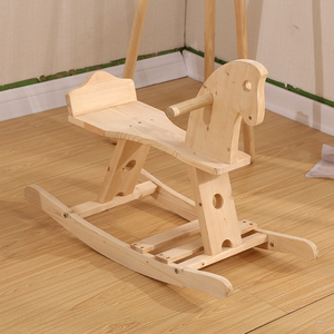 儿童木马摇马实木儿童玩具马宝宝摇椅儿童生日礼物适合1到5岁孩子