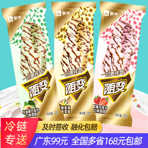 食汇美食批发淘宝蒙牛随便香草冰淇淋雪糕原神随变荒泷一斗冷饮棒冰