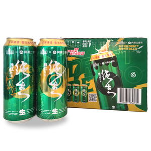 珠江纯生啤酒瓶装