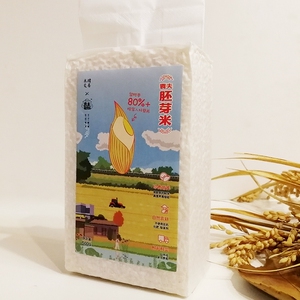 袁夫稻田胚芽米婴幼儿500g*12包 宝宝粥米营养辅食