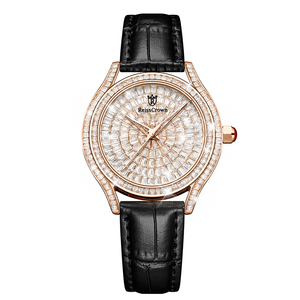 瑞斯皇冠手表reiss crown 小糖块 女士轻奢皮表带非机械腕表