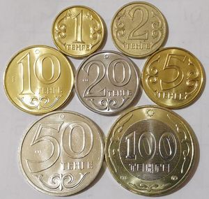哈萨克斯坦硬币图片图片
