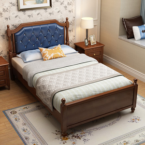 美式儿童床实木1.2米