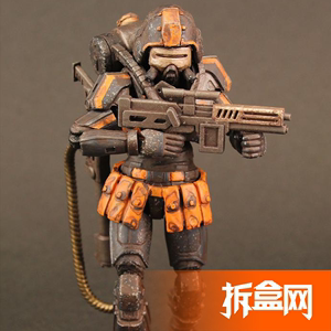 拆盒网 酸雨战争 flame trooper 火焰兵 喷火兵 1:18 可动 o国