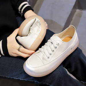 牛筋底女鞋软底学生小白鞋2021春款平底百搭孕妇防滑鞋chic板鞋女