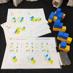 儿童数数方块