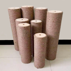 猫爬架配件替换柱子diy材料定制剑麻绳猫抓柱太空舱吊床实木猫架