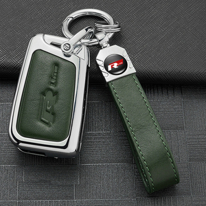 适用大众polo钥匙套专用poloplus改装汽车装饰包壳扣2021款个性女