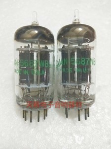 全新美国GE 5687电子管代E182CC/7119苏联6H6N/12BH7/6N6提供配对