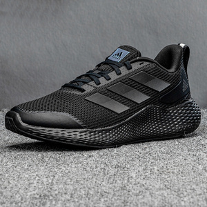 adidas阿迪达斯官网正品跑步鞋男2022春季新款网面鞋黑武士运动鞋