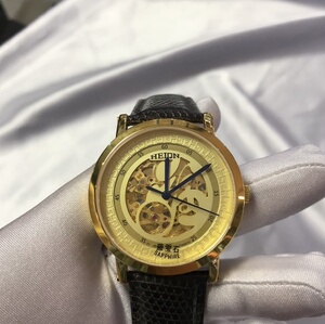 000人付款淘宝海奇手表带真牛皮原装防水蝴蝶扣