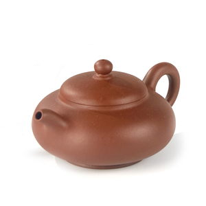 潮州手拉壶吴佩姬手工玲珑壶紫砂壶茶壶朱泥莲福窑紫砂壶