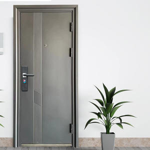 丁级防盗门家用进户门入户门灰色简约单门子母门室内定制工程甲级